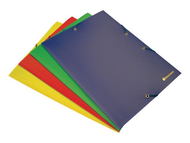 Exacompta Elastomap - Map - 150 vel - Blauw