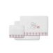Beddengoed Coralina Beddengoed Minibed Honey Bear wit en roze