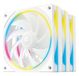 DeepCool FL12 SE WH 3-in-1 Computer behuizing Ventilator 12 cm Wit 3 stuk(s)