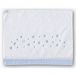 Pirulos Dot Stars microvezel beddengoed voor wieg, blauw