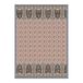 Bassetti Plaid Piazza dei Normanni P1 roze katoen, afmeting: 180cm x 250cm, 9314444
