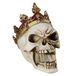 Icecat Schedel met kroon - Halloween, decoratie, figuur, gotisch