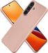 kwmobile telefoonhoesje geschikt voor Samsung Galaxy A57 5G - Hoesje voor smartphone - Back cover in metallic roségoud