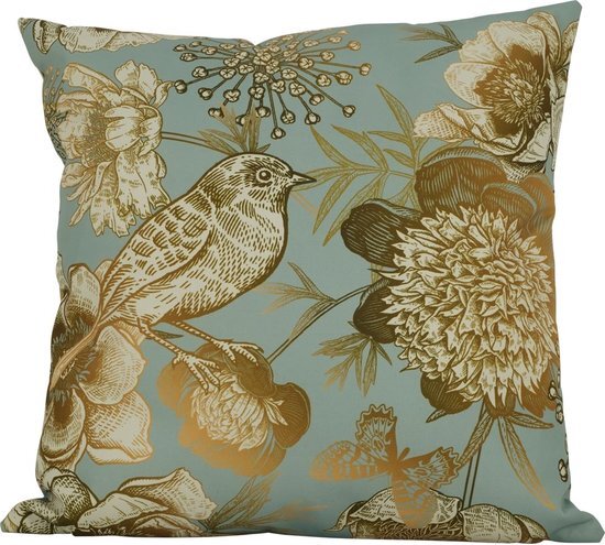 Lesli Living Sierkussen Outdoor Golden Bird 45x45cm