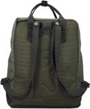 Rieker Kuka-rugzak Groen Polyester 20L Vrouwen