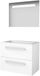Basic Line Economic 46 Badkamermeubelset - 80 x 46 cm - Wit