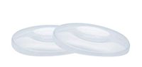 NUK Magic Cup Ersatzdeckel 2er Pack, ab 8 Monaten, BPA-frei, transparent