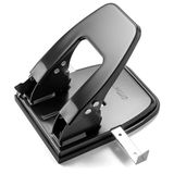 Officemate Standaard 2-gaats papierperforator, 30 vellen capaciteit, zwart (90079)
