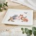 Wrendale Woodland Party assiette à gâteau carrée Porcelaine Multicolore
