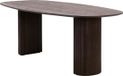 Giga Meubel Eettafel Feline - Deens Ovaal - Mangohout - 220cm