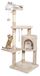 Chat arbre à chat pour intérieur - Modèle PE00113001 - Bois - 5+ niveaux - Arbres à griffer et maisonnettes pour chat - Couchages rembourrés - Couleur PE00113001