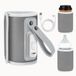 Lionelo Thermup GO - Draagbare Flessenwarmer - Grijs - USB - BPA-vrij