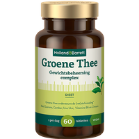 Holland & Barrett 1+1 gratis Groene Thee Gewichtsbeheersing - 60 tabletten