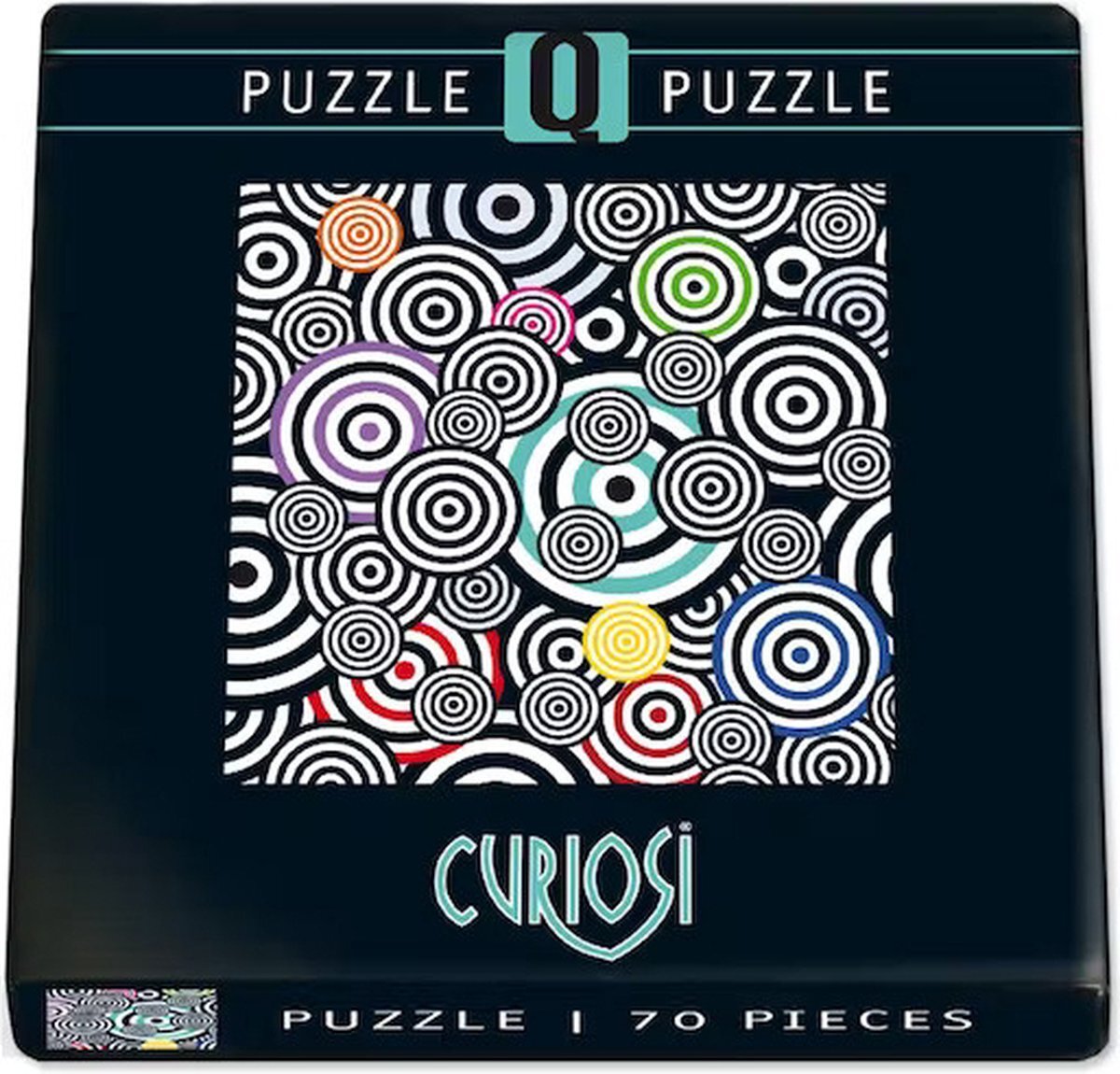 Curios Curiosi Q-puzzel (moeilijke stukjes) - Pop 1 (70 st.)