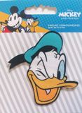 Merkloos Donald Duck - Knipoog - Patch