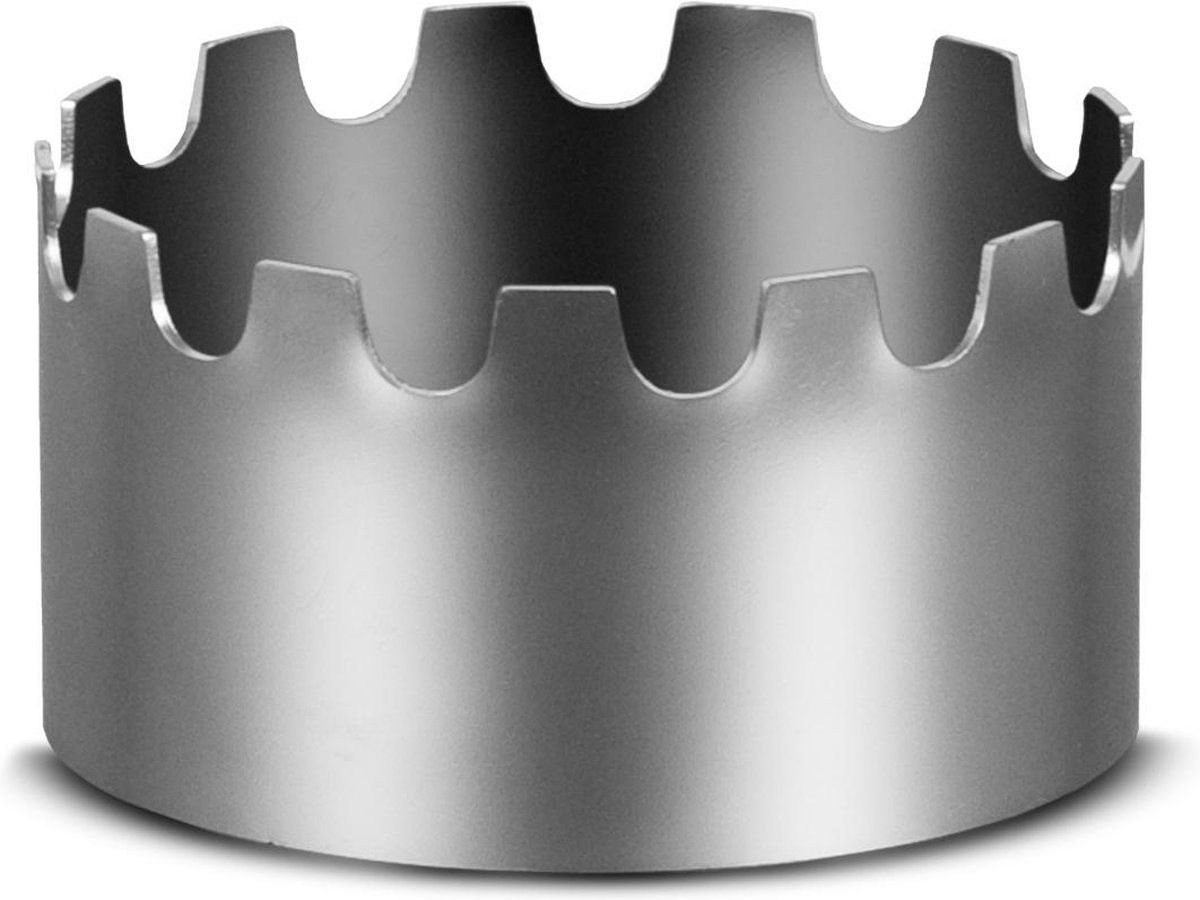 Monolith - Wok - Kroon - Icon - Barbecuegereedschapset - Grijs - Roestvrij staal