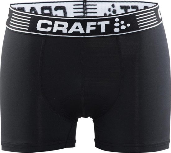 Craft Greatness Fiets Boxer Heren Fietsbroek - Maat XXL - Mannen - zwart