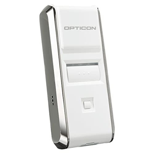 Opticon OPN-3102i White - Barcode Scanner - USB - Qi Charge