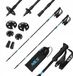 Nils TK8604 Trekkingstokken Blauw - Telescopisch & Opvouwbaar