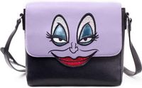 Difuzed Disney - Ariel De Kleine Zeemeermin Schoudertas - Ursula Croco - Zwart/Paars