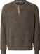 Jan Vanderstorm heren Trui - 68/70 - bruin - Plus Size