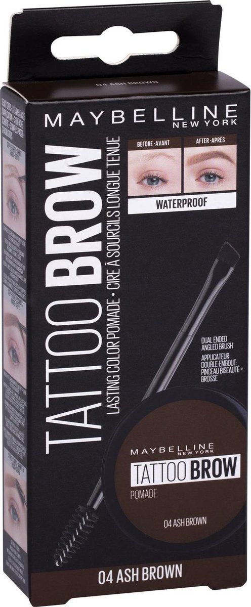 Maybelline MAY ES TAT.BROW POMADE POT NU 04 ASH BR