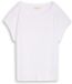 Tom Tailor - T-shirt avec broderie ajourée - Taille L - Blanc