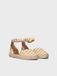 Toni Pons Espadrilles plates pour femmes avec imprimé à carreaux | NURI-VH