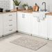 CREARREDA Absorberend en antislip badkamertapijt met opdruk 40 x 60 cm Made in Italy