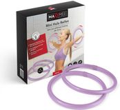 MAXXMEE Hula Hoop banden voor de armen set van 2 stuks 33cm Paars Foam