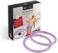 MAXXMEE Hula Hoop banden voor de armen set van 2 stuks 33cm Paars Foam