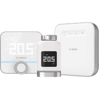 Bosch Slimme Radiatorknop + Slimme Kamerthermostaat 230V + Smart Home Controller