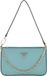 GUESS Noelle Mini Top Zip Shoulder Bag Teal Turquoise