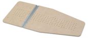 Plaque de remplacement, dimensions 101 x 49 x 1,2 cm, matériau : bois et coton