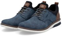 Rieker Heren Instapper Leren Comfort Schoen 14450-14 Blue