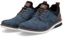 Rieker Heren Instapper Leren Comfort Schoen 14450-14 Blue