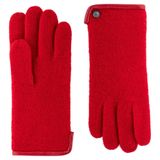 Roeckl Vingerhandschoenen 'FELTED WOOL' rood