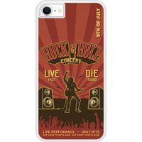 Apple iPhone 7 Versterkt Hard Hoesje - Rock and Roll