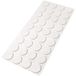 Adsamm® 36 x zelfklevende viltglijders Wit ø 24 mm Rond 3,5 mm dik
