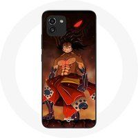 Maniacase Hoesje voor Samsung Galaxy A03 Luffy Gear 5 One Piece Manga