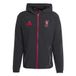 Adidas Liverpool Trainingsjas Tiro 25 Competition Vis Tech Travel - Zwart/aardbei, Rood - maat Small