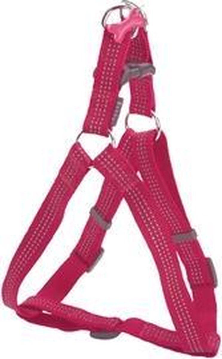 Bobby tuig voor hond safe nylon fuchsia 55-88 cmx25 mm