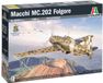 Italeri Modelbouwpakket Vliegtuigen - 2840 Macchi MC.202 Folgore WWII - Italiaans Jachtvliegtuig Plastic - 1:48 - Modelbouw