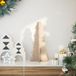 Prolenta Maison Exclusive Kerstboom van hout, geschikt om te versieren, 49 cm, massief grenenhout