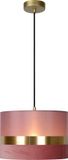 Lucide EXTRAVAGANZA TUSSE Hanglamp - Roze - Stof