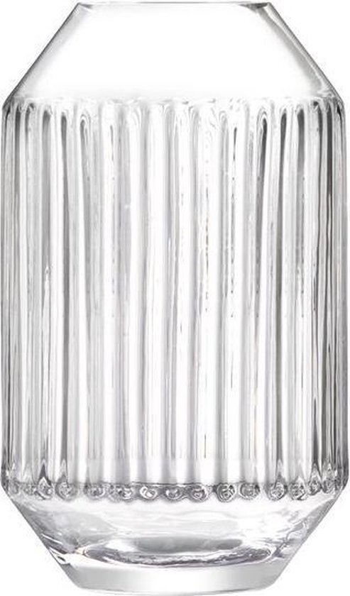 LSA International LSA Ronde vaas, hoogte 15 cm, transparant, glas