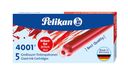 Pelikan 310623 Inktpatonen 4001 GTP/5 briljant rood