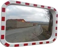 De Raat Security verkeersspiegel acryl rechthoekig - 600 x 800mm