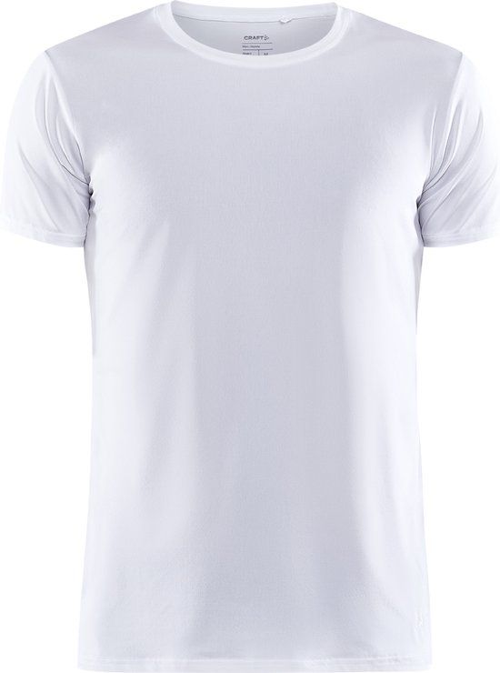 Craft Core Dry Tee Heren - sportshirts - wit - Mannen