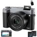 SZSMART appareil photo numérique DC208N 5K 64MP écran tactile de 3,6 pouces appareil photo à double objectif avec mise au point automatique pour vlogueurs, 2 batteries